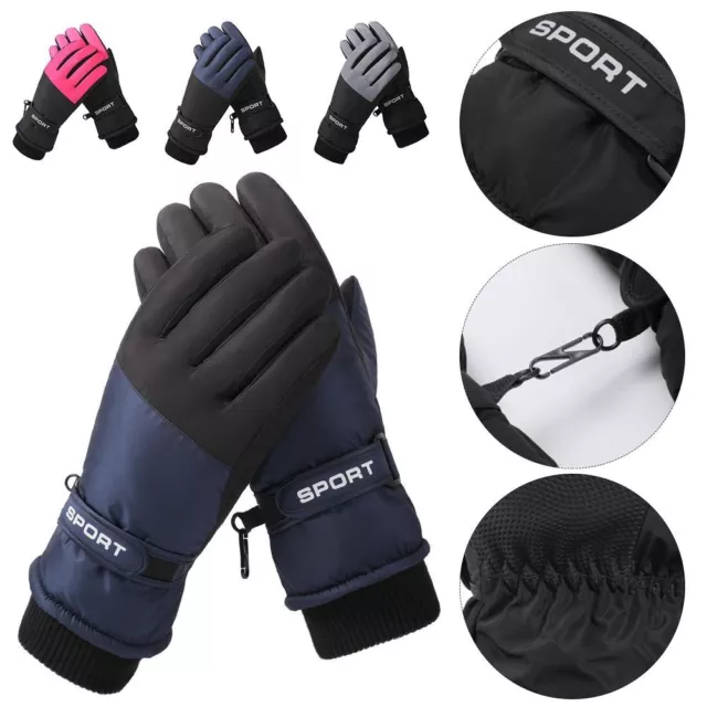 Windproof Snowboard Ski Gloves Waterproof Snow Gloves  Winter Warm
