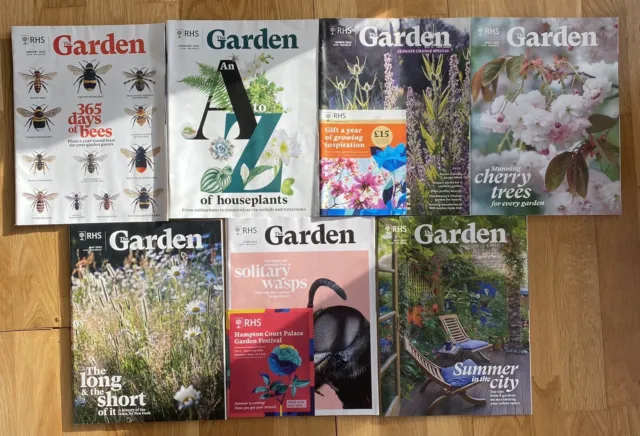 RHS The Garden Magazine Jan - July 2023 Monthly Issues