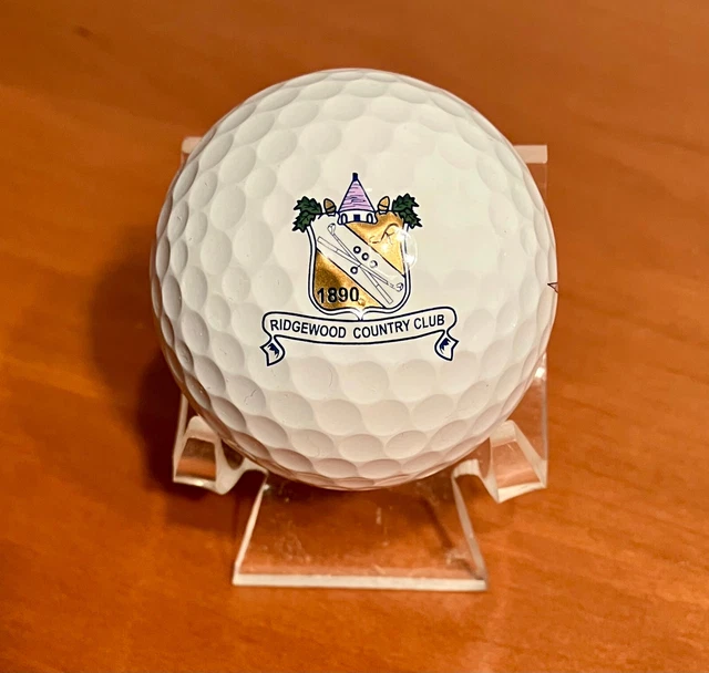 Ridgewood Country Club 1890 (New Jersey) Logo Golf Ball