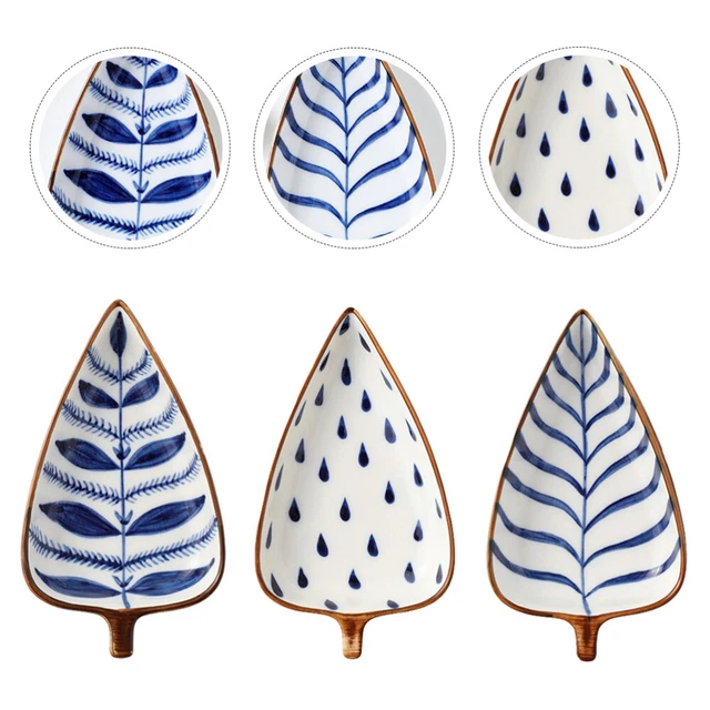 3 pz piatto sushi piatto piatto salsa piatto in ceramica con salsa immersa