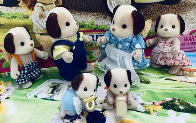 Sylvanian Families - Dressing De Princesse - Avec Figurine Lapin Neige - Jouet 3 Ans Et +