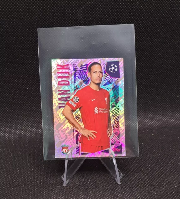 Virgil Van Dijk sticker - Liverpool - Topps Champions League 2022/2023 - 7