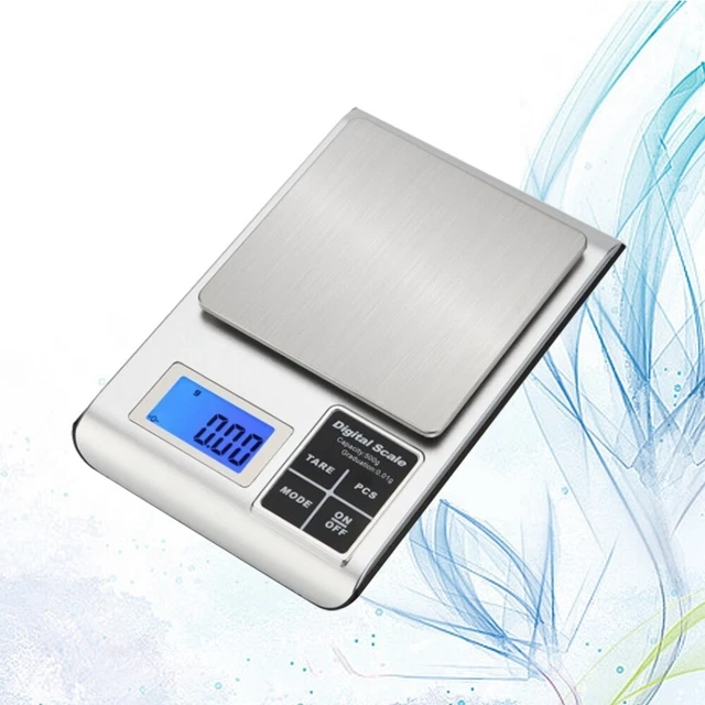 500/0.01 Gram Household Baking Mini Jewelry Scale Electronic Scale Vegetable
