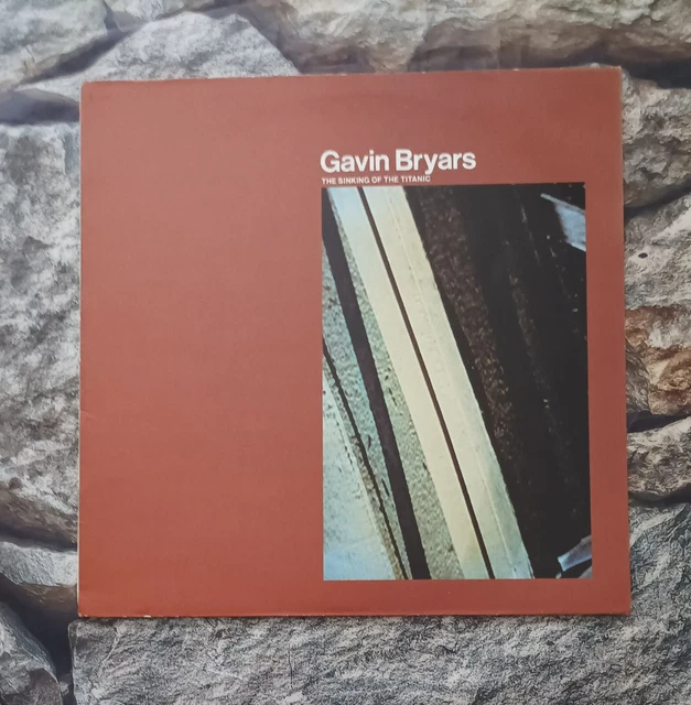 Gavin Bryars - The Sinking Of The Titanic Vinyl LP 1987 RE   Editions EG EGED21
