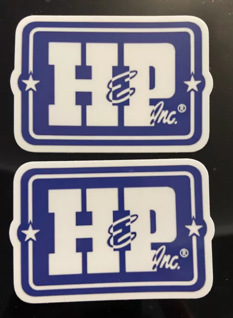 2 Set H & P Us Logo Oilfield Sticker Decal 3X2 Oklahoma Drilling Gas H&P