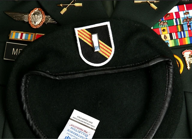 VIETNAM WAR US Army Special Forces Green Beret 5th Group Lieutenant ...