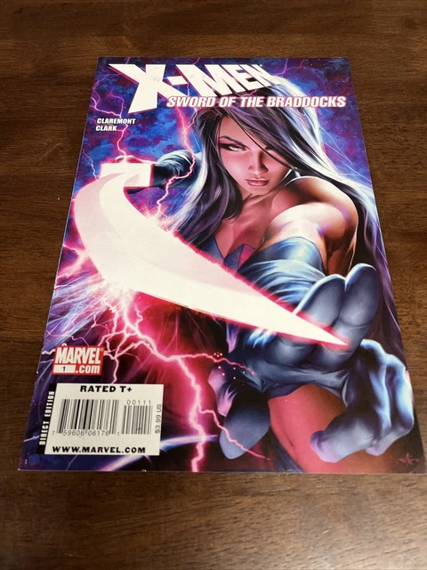 Marvel Comics X-Men Sword of the Braddocks 1 - Iconic Cover SC036