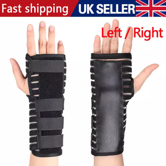 Wrist Support Brace Deluxe - Carpal Tunnel Splint - Sprain RSI Arthritis Pain
