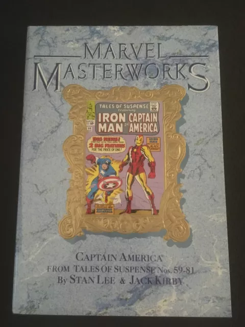 MARVEL MASTERWORKS Vol. 14: CAPTAIN AMERICA Hardcover, First Printing