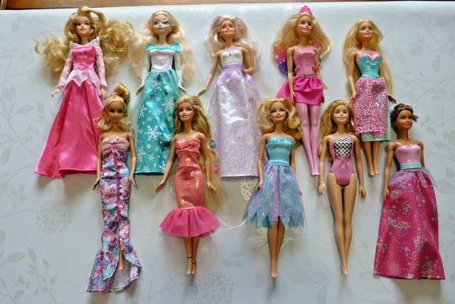 BARBIE VINTAGE ANNÉES 2000 Belle au bois dormant, reine des neiges