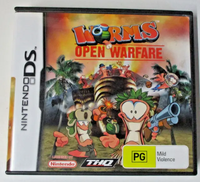 Nintendo DS Game - Worms Open Warfare