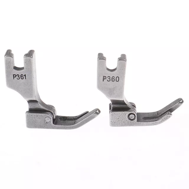 2 PCS Narrow Presser Foot No.P360/P361 Fits for Industrial Sewing MachinH1