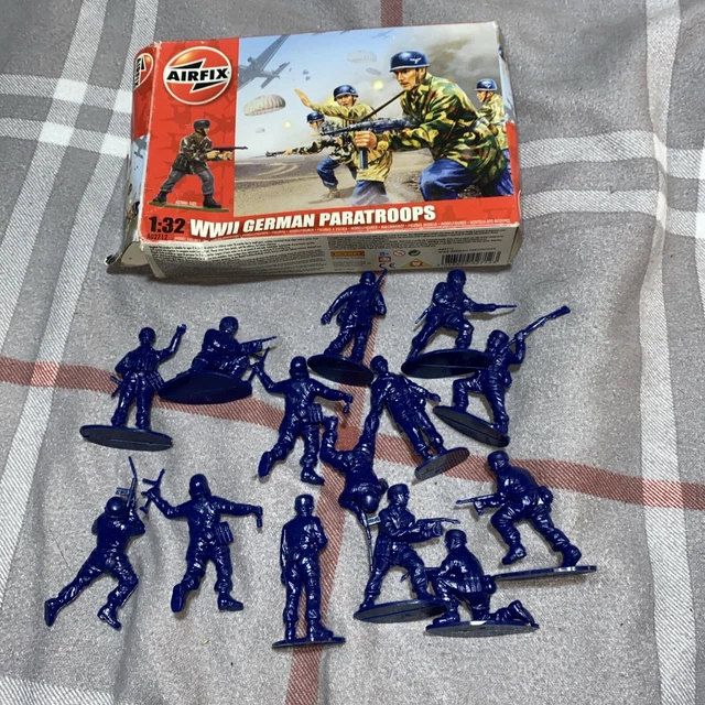 Petits Soldats Airfix 1:32 - Parachutistes Allemands WW2 (WW2 German Paratroops) - Occasion