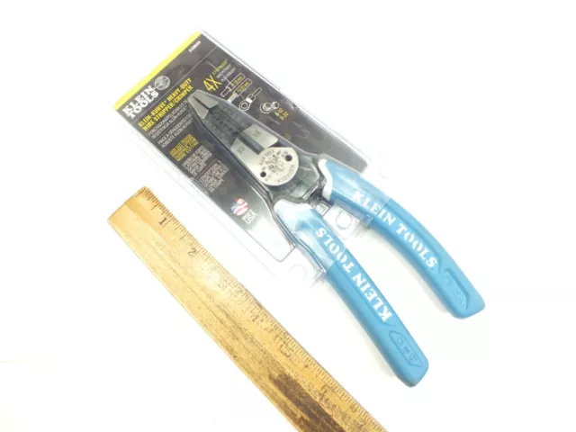 New Klein Kurve Tools Heavy Duty Wire Cutter Stripper - K12065Cr - Made In Usa