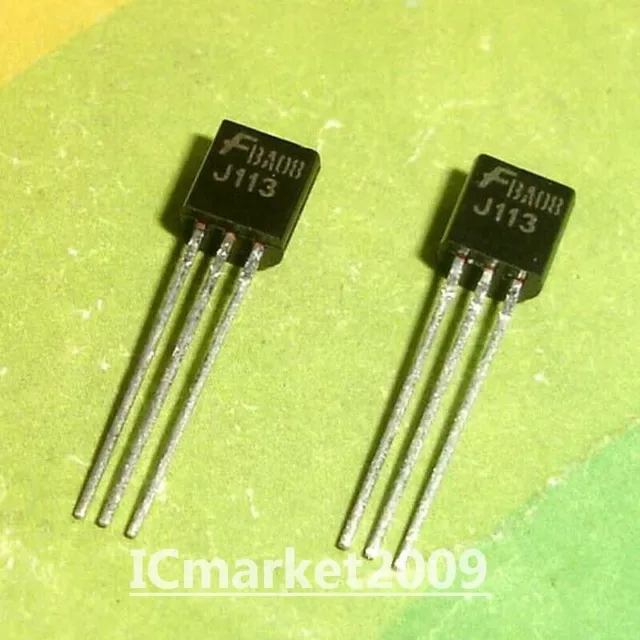50 PCS J113 TO-92 2SJ113 Nannel Silicon Field-Effect Transistor JFET Switch #A6-