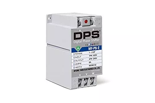 Single Phase to 3 Phase Converter, My-PS-2 Model, Suitable for 1HP(0.75Kw) 3 Amp