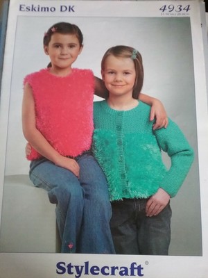 STYLECRAFT 8398 KNITTING Pattern 
