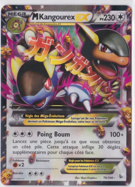 M Kangourex EX - XY2:Sparks - 79/106 - French Pokemon Card