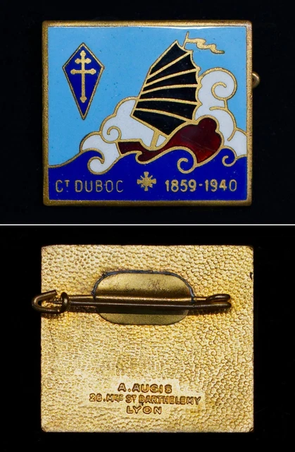 INSIGNE MARINE. COLMAR. DRAGUEUR OCEANIQUE. Poinçon AB EUR 24,00 - FR