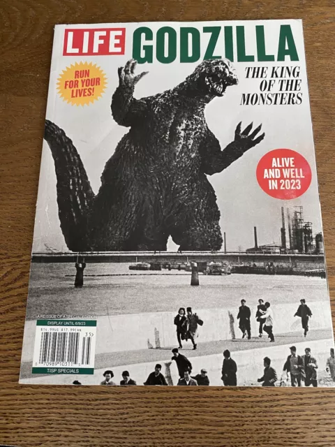 GODZILLA THE KING OF THE MONSTERS Life Magazine Run For Your Lives