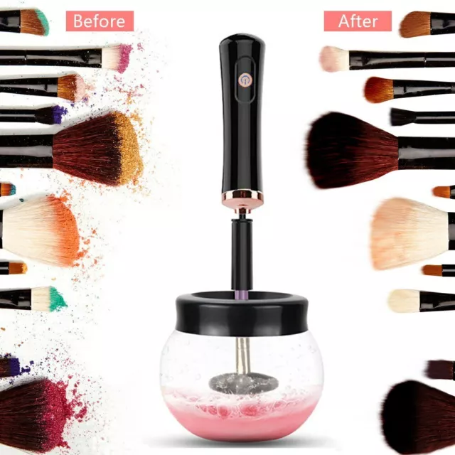 Elektrische Make-up Bürste Reiniger Trockner Set Maschine Kosmetik Auto Reinigung Schnelltrocknen -