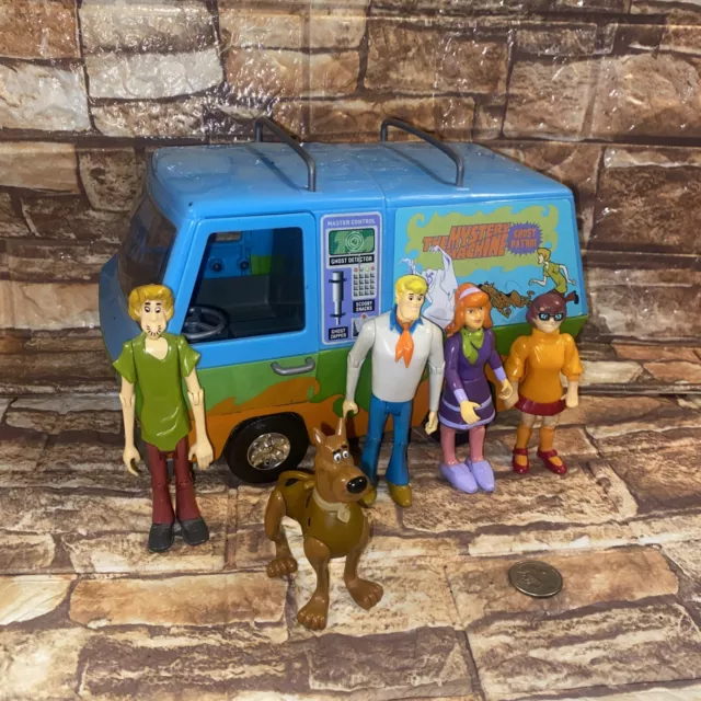 SCOOBY DOO MYSTERY Machine Ghost Patrol 2005 With The Mystery Inc Gang ...
