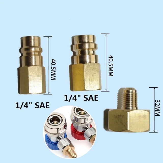 Kit Valvola Retrofit Climatizzatore - Adattatore R12 A R134A Con Valvola Perforante