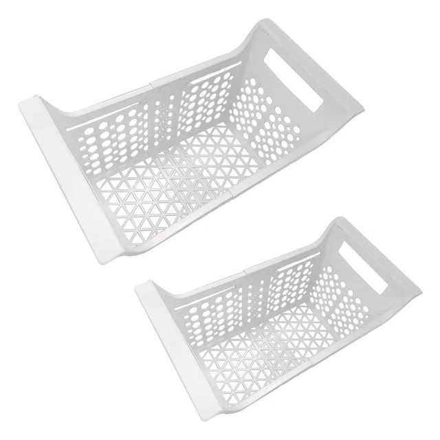 Bacs de rangement pour congélateur coffre - OMABETA - 2 pièces - Noir Bacs de rangement pour congélateur coffre - OMABETA - 2 pièces - Noir