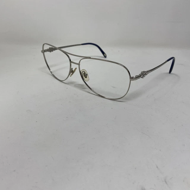 TIFFANY & CO. TF3052B TF/3052/B 6001/4Y Silver Pilot  display picture 3
