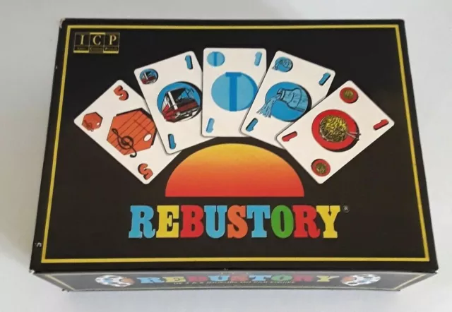 jeu de société Rebustory complet 1990