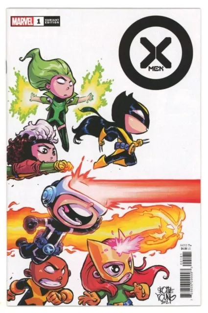 Marvel Comics X-MEN (2021) #1 SKOTTIE YOUNG Variant Cover