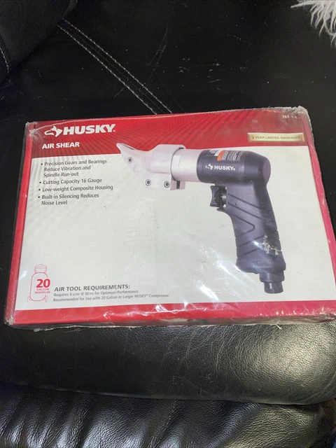 Husky Air Shear 1800-SPM 90-PSI calibre 16 mango compuesto engomado H4350 NUEVO