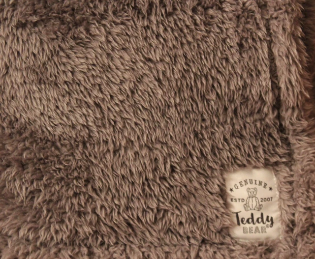 Genuine teddy sale bear throw