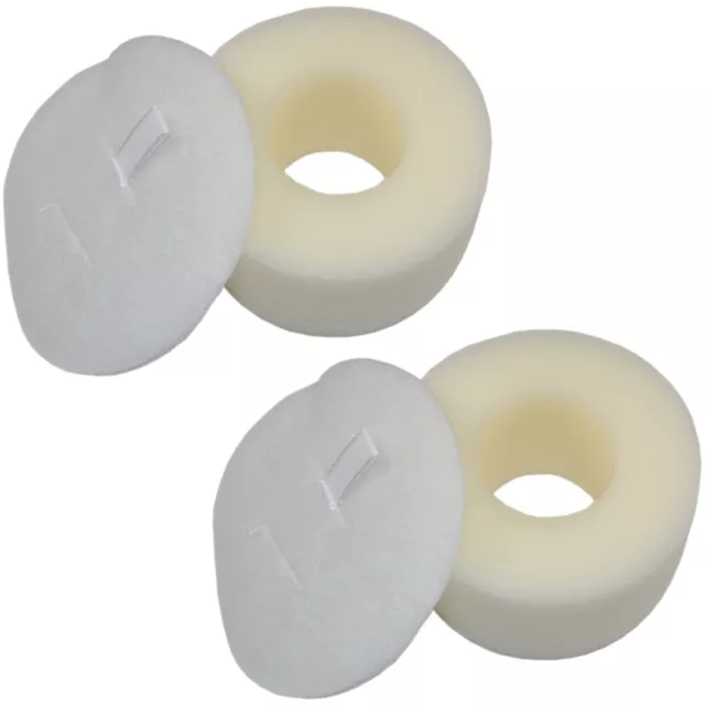 2-Pack Mousse & Feutre Filtre Kit Pour Shark Rotator NV680 NV800 Series D XFF680