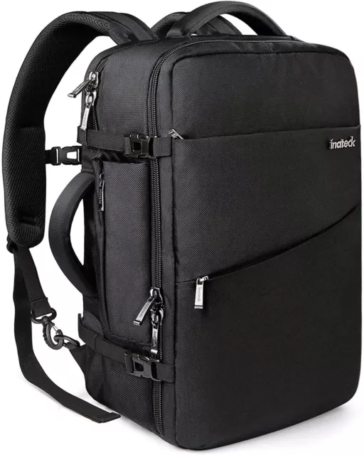 Inateck Laptop Backpack for 15.6-17 Inch Notebooks, 40L Super Large Backpack Fli