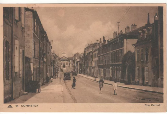 Cpa - Commercy (55 Meuse) - Rue Carnot - Écrite Le 20 Septembre 1939