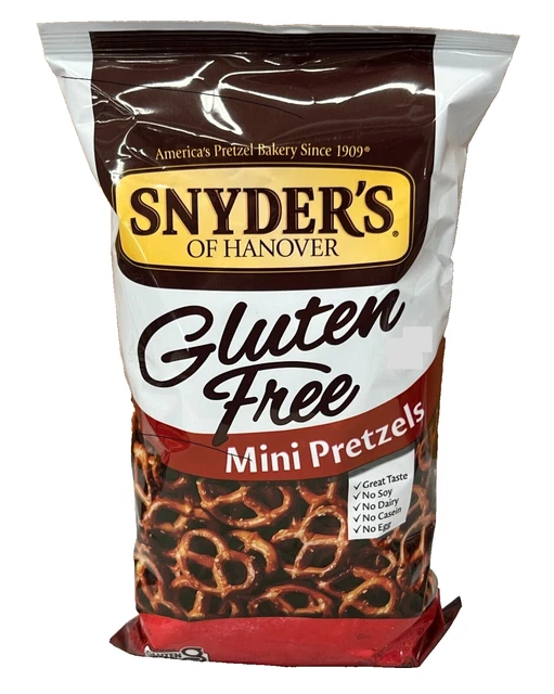 SNYDER'S OF HANOVER Gluten Free Mini Pretzels 8 oz 7.43 PicClick