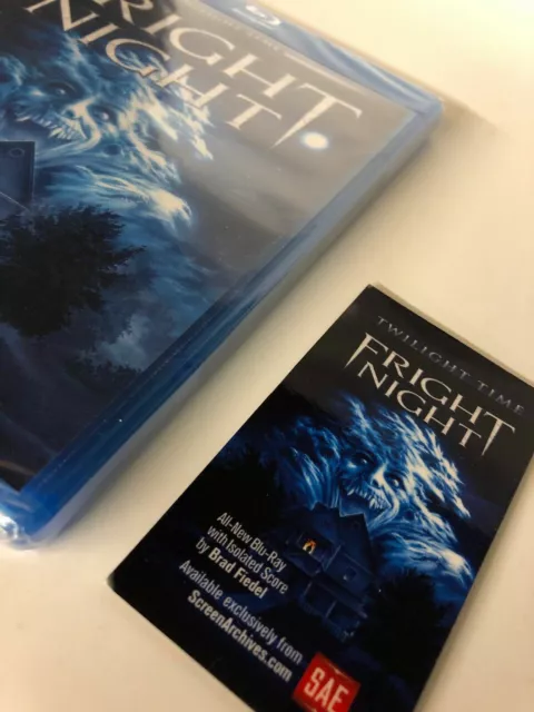 ULTRA-RARE Fright Night Twilight Time Limited Edition w/ Anniversary Magnet OOP 2