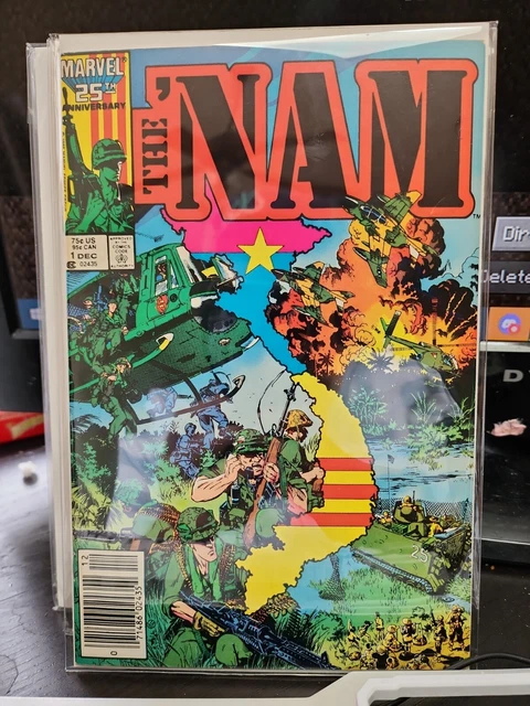 The Nam #1 ORIGINAL Vintage 1986 Marvel Comics Newsstand