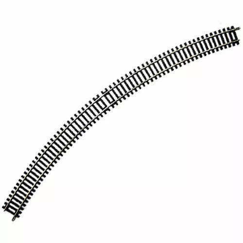 Hornby 1:76 Model Railway Track Single Piece 4th Radius 45 deg Curve Arc - R8262