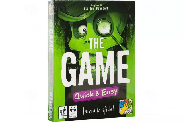 The Game: Quick & Easy - DV Games - Italiano / Sigillato