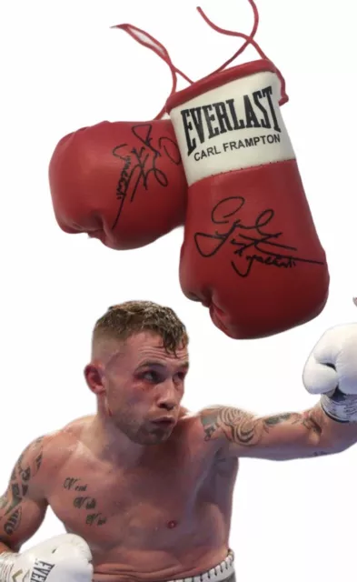 Autographed Mini Boxing Gloves Carl Frampton