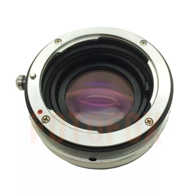 Nikon G AI AF-S Lens to Fuji FX X-Pro1 X-E2 Focal Reducer Speed Booster Adapter 3