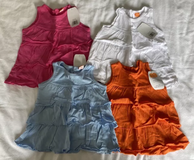 Pacchetto di abbigliamento mini moda ragazze età 6-9 mesi NUOVO DI ZECCA