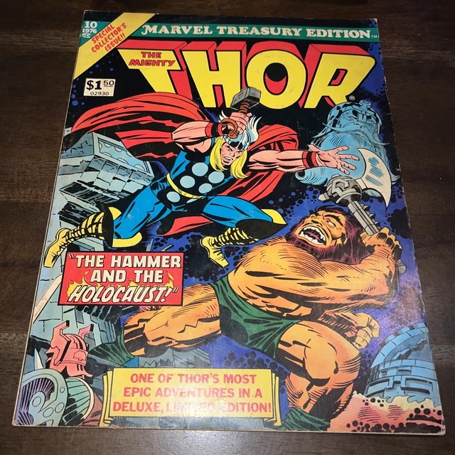 Marvel Treasury Edition #10 The Mighty THOR 1976 Jack Kirby Stan Lee Special