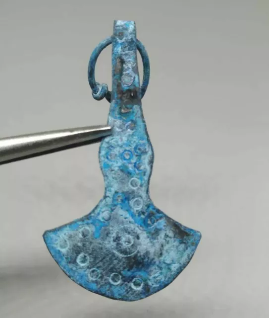 Ancient bronze pendant "Cross Vikings viking amulet ancient artifact