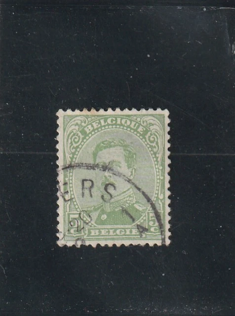 L5315 BELGIQUE TIMBRE N° Y & T 137 de 1915 " Albert 1er" Oblitéré