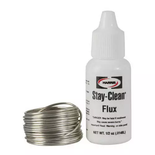 Stay Brite Silver Solder Kit Wire and Flux