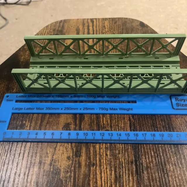 Roco Green Railway Bridge Model Austria Track Vintage Train Toy