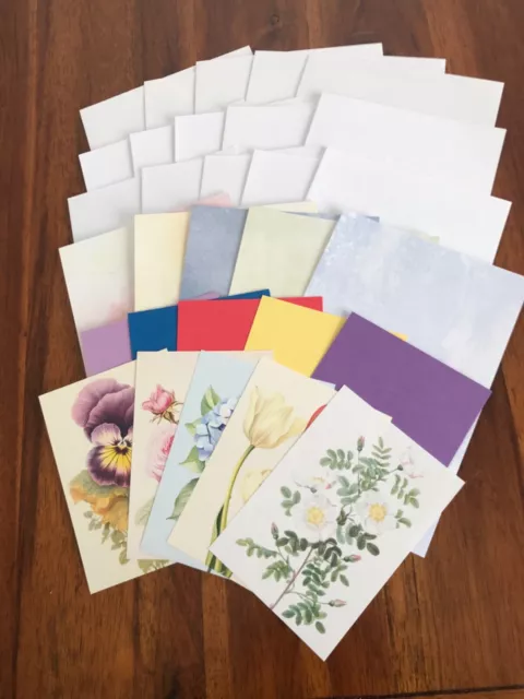 30 pk, incls 5 white cards, envelopes, card fronts, inserts, prints + solid mats